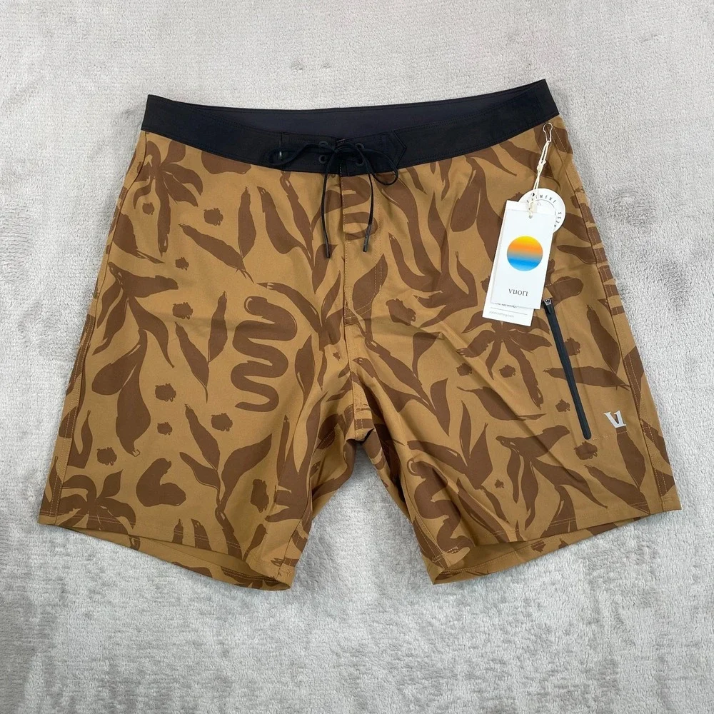 VUORI Infinity Boardshort Men 34 Autumn Contigo Rob Machado‎ Beach Surf NWT